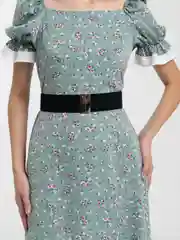Черный эластичный пояс с пряжкой, женский, под серебро, 3 расцветки