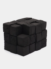 Кокосовый уголь для кальяна CROWN, 25 мм, 72 штуки