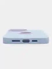 Небесно-голубой чехол iPhone 11 12 13 Pro Max силиконовый айфон про макс