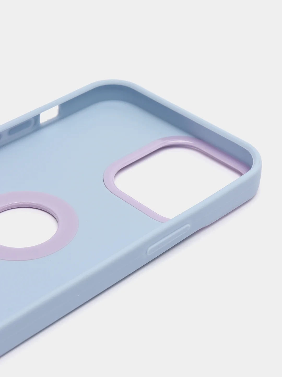 Небесно-голубой чехол iPhone 11 12 13 Pro Max силиконовый айфон про макс