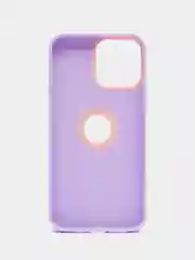 Фиолетовый чехол iPhone 11 12 13 Pro Max силиконовый айфон про макс