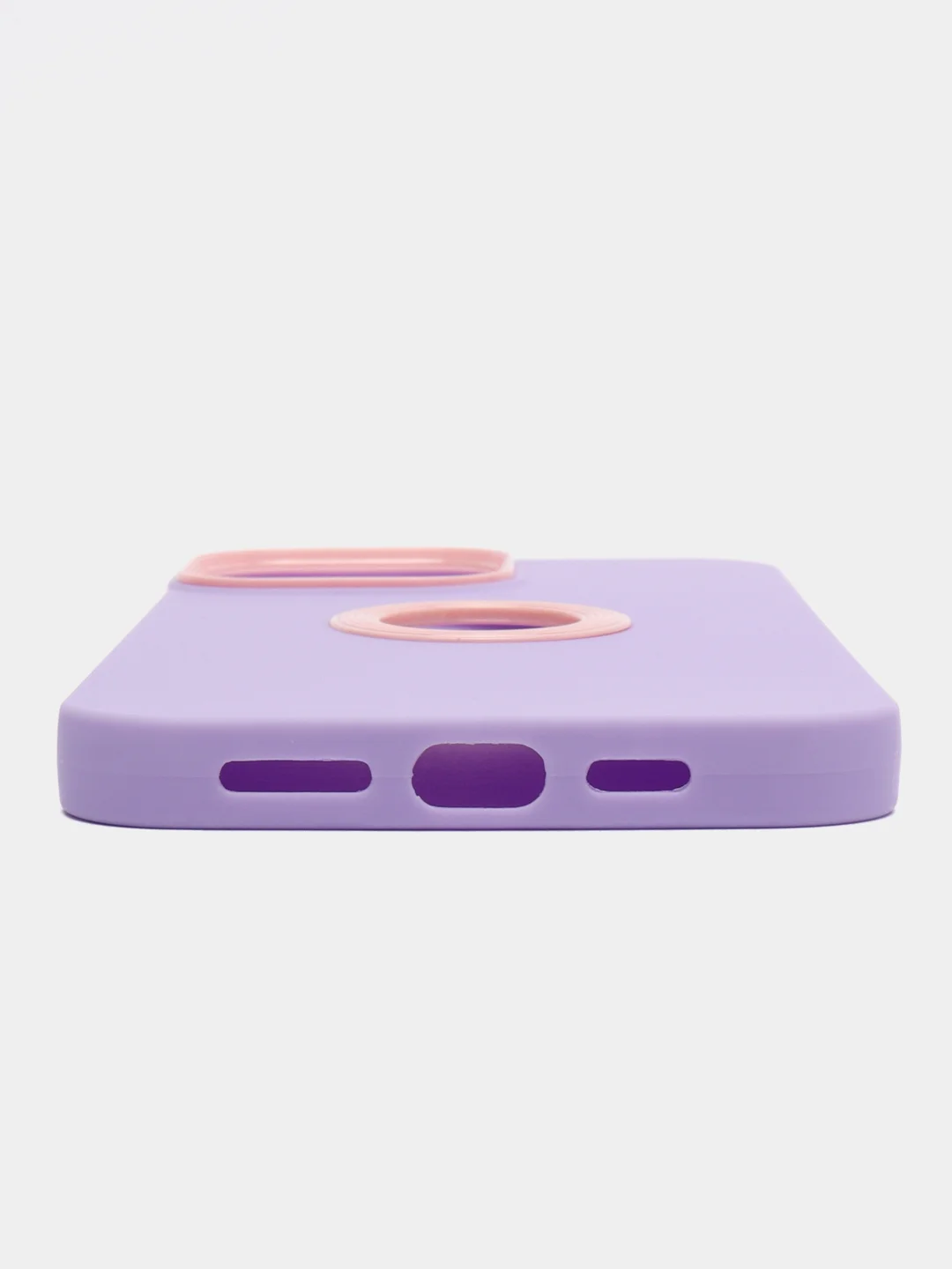 Фиолетовый чехол iPhone 11 12 13 Pro Max силиконовый айфон про макс