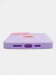 Фиолетовый чехол iPhone 11 12 13 Pro Max силиконовый айфон про макс
