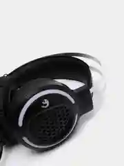 Черный наушники игровые, с микрофоном, RGB подсветкой и объемным звуком, 2 цвета