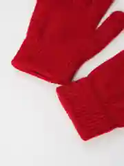 Бордовый детские демисезонные перчатки