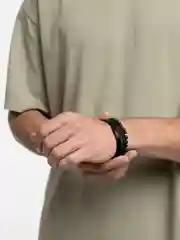 Кожаный мужской браслет Robert