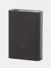 Внешний аккумулятор Xiaomi Mi Power Bank 3 Ultra Compact, 10 000 mAh, черный BHR4412GL