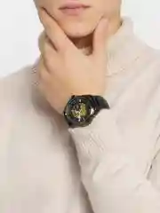 Угольный часы механические мужские