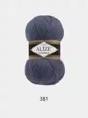 Темно-синий пряжа Alize Lanagold 51% Акрил 49% Шерсть 100г 240м (часть 2)