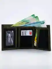 Хаки спортивный кошелек на липучке