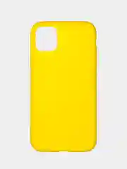 Желтый чехол силиконовый на iPhone 5, 5s, 6, 6s, 7, 8, SE 2020, X, XR, XS Max, 12 14 Pro, 13 mini
