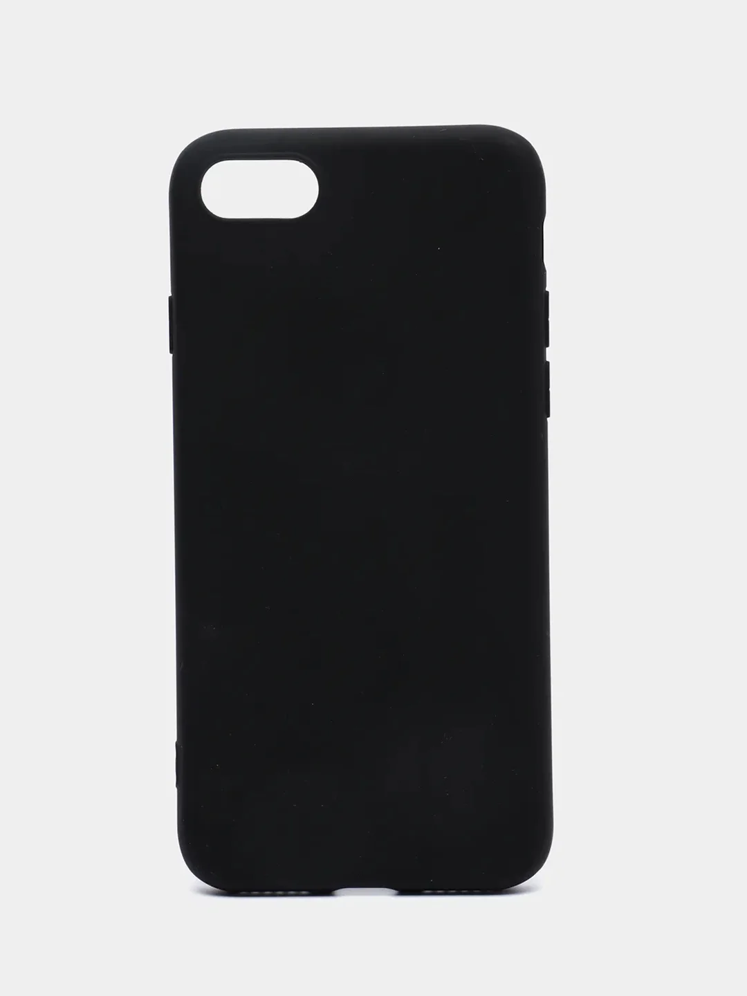 Черный чехол силиконовый на iPhone 5, 5s, 6, 6s, 7, 8, SE 2020, X, XR, XS Max, 12 14 Pro, 13 mini
