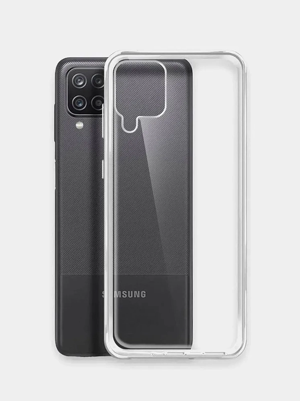 Чехол Samsung Galaxy A12 / M12 прозрачный силиконовый (Самсунг галакси А12 / М12)