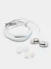Серебряный наушники с микрофоном Borofone BM57, 3.5 mm Jack