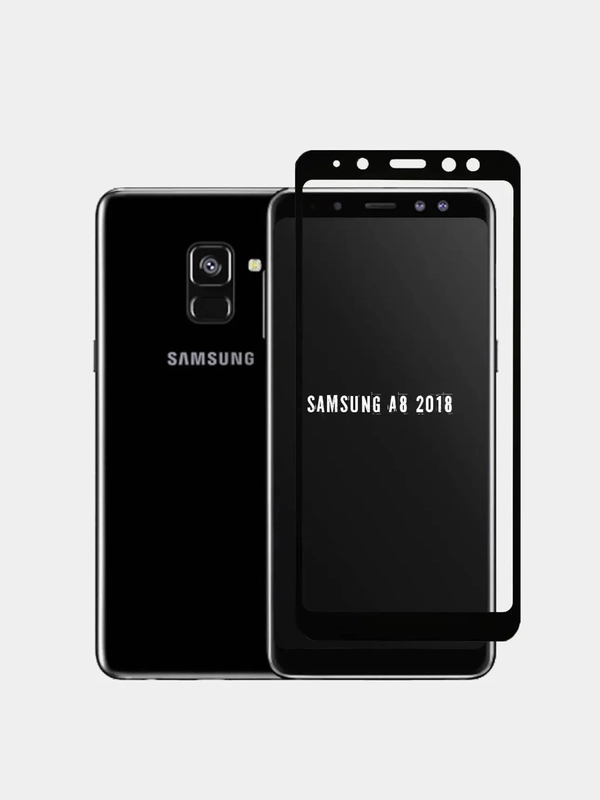 Защитное стекло Samsung Galaxy A 8 2018, Самсунг Галакси А 8 2018, A8, А8