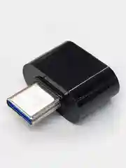 Белый otg переходник с Micro USB,  OTG Type C на USB, отг