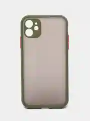 Хаки чехол для iPhone 11, 12, X / XS / XR / XS MAX / Mini /13, 15 Pro Max, айфон про макс, мини