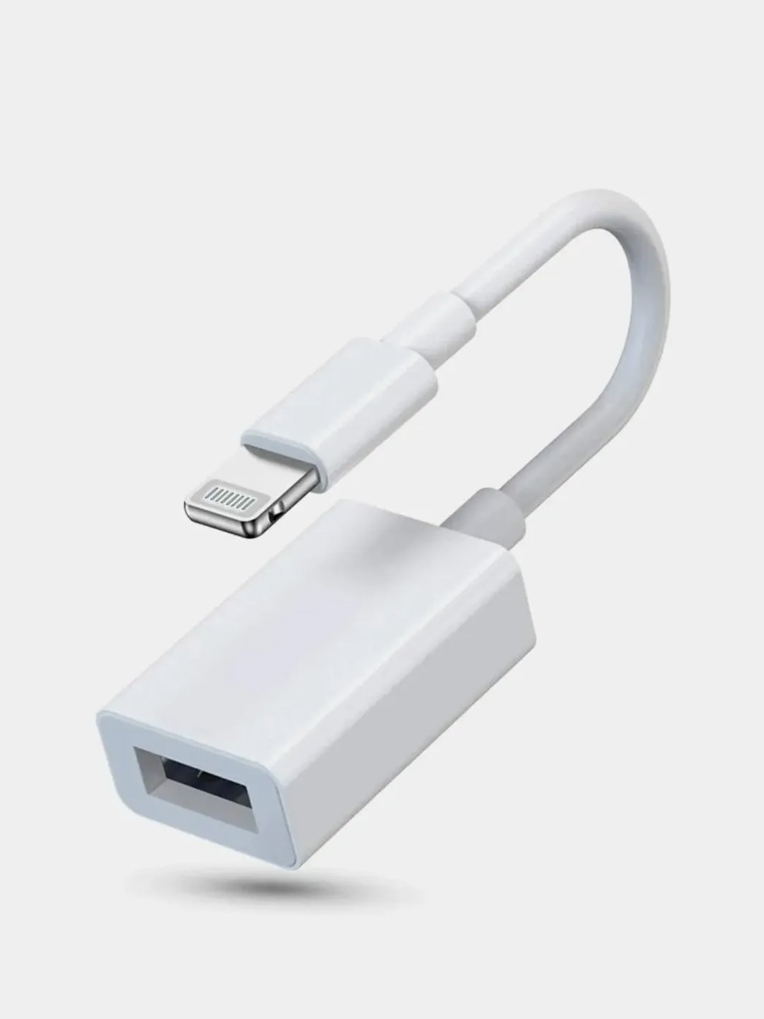 Camera переходник, Lightning USB adapter для iPhone купить по цене 282.92 ?  в интернет-магазине Магнит Маркет