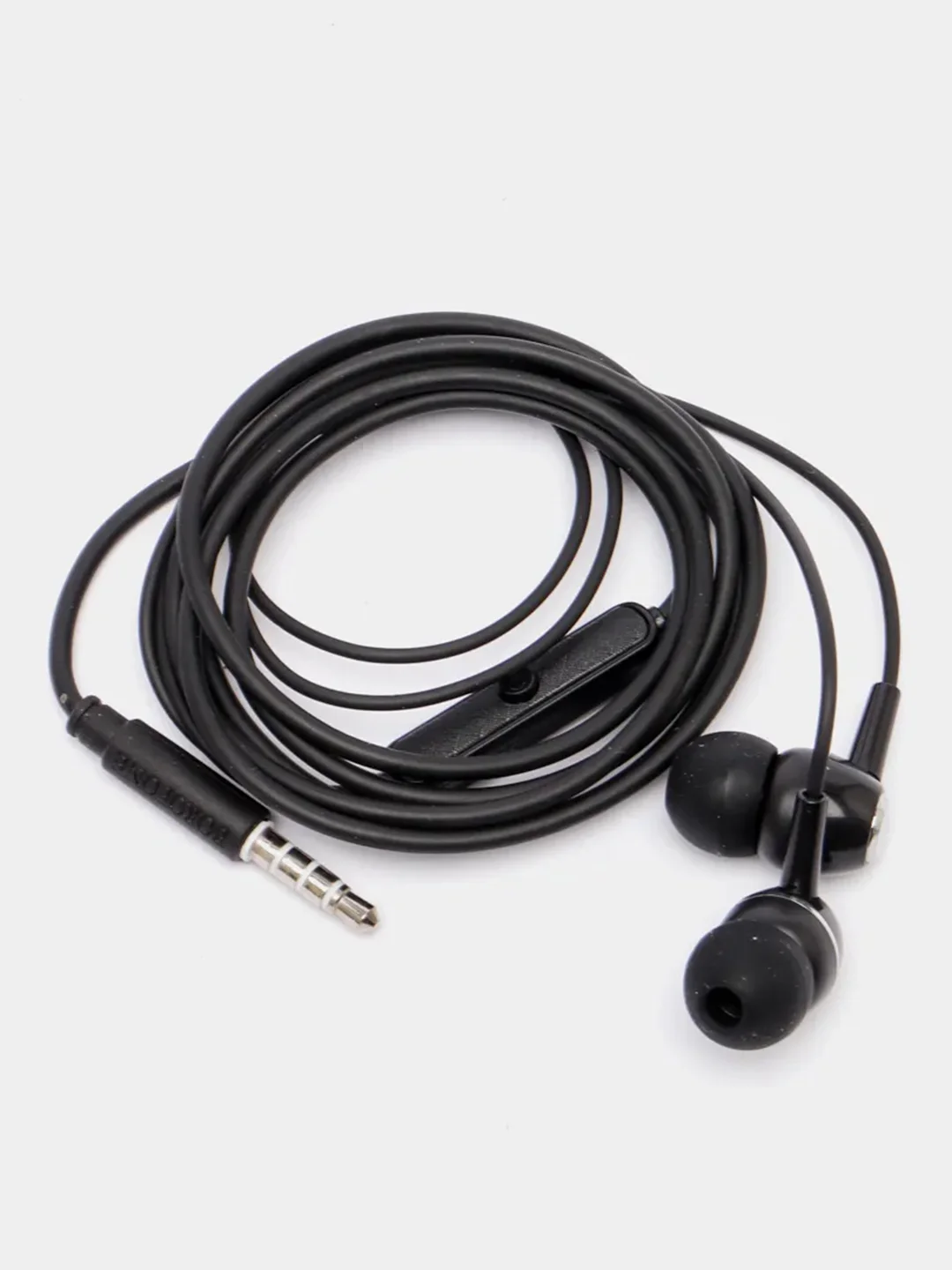 Черный наушники с микрофоном Borofone BM36 3.5mm Jack