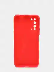 Красный чехол для Honor X10, X10 5G силиконовый цветной матовый, накладка