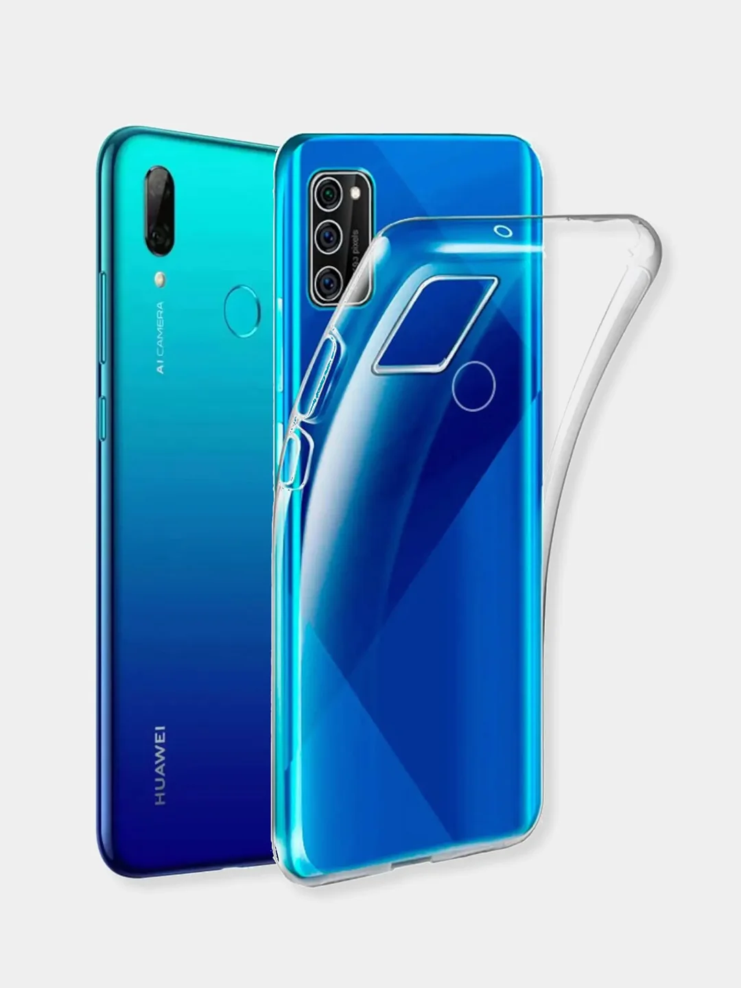 Чехол Huawei Honor 10 Lite, P Smart 2019, P Smart 2020, Хонор 10 Лайт прозрачный силикон