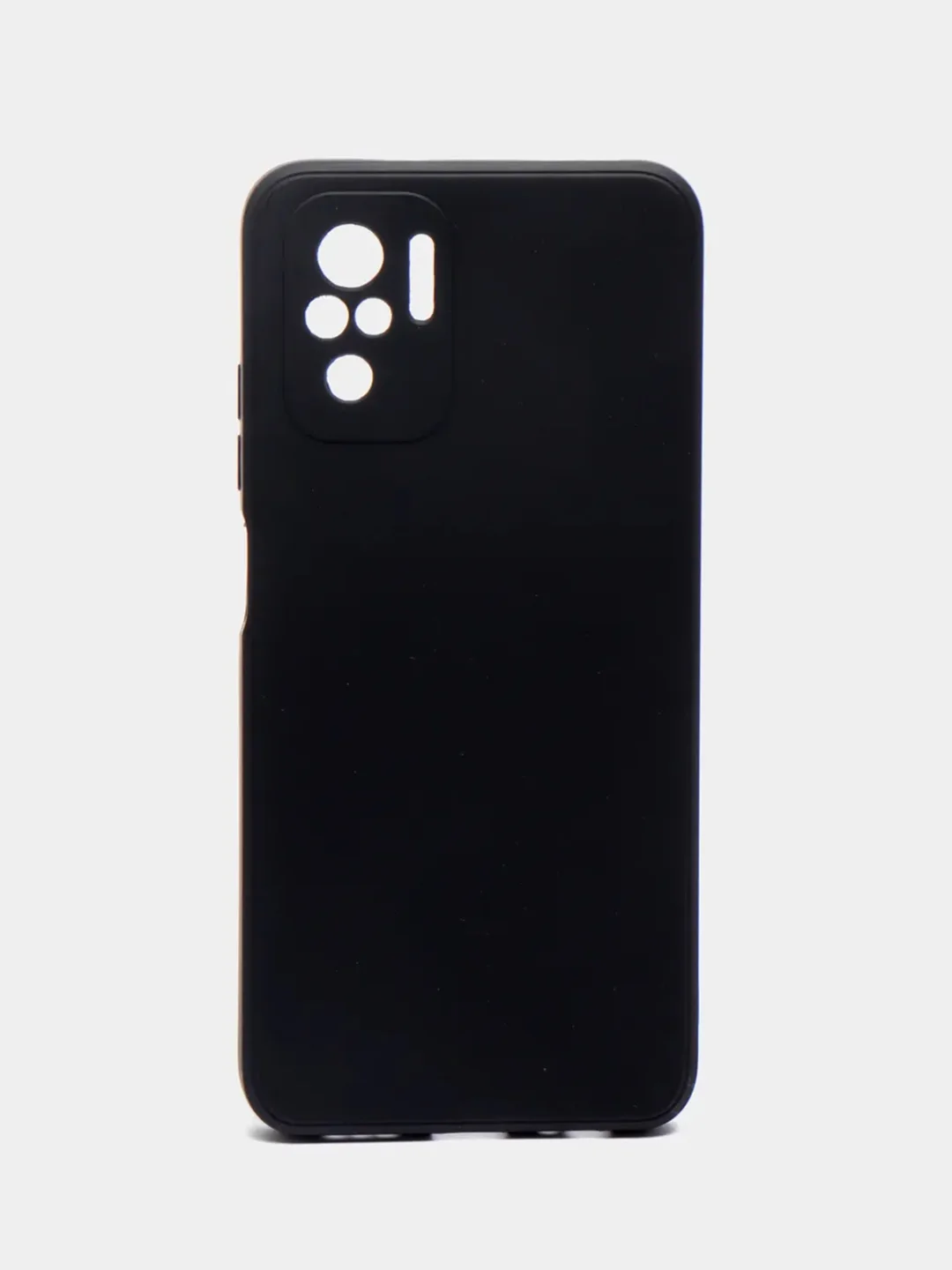 Черный чехол Xiaomi Redmi Note 10 4G, Note 10S, Poco M5S (Сяоми Редми Ноут 10c) прозрачный черный