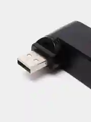 Черный usb разветвитель на 3 порта