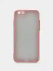 Конфетный чехол матовый полупрозрачный с цветными кнопками на iPhone 6, 6s