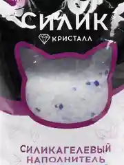 Наполнитель силикагелевый "Пижон Premium Crystal", колотый, 4 л