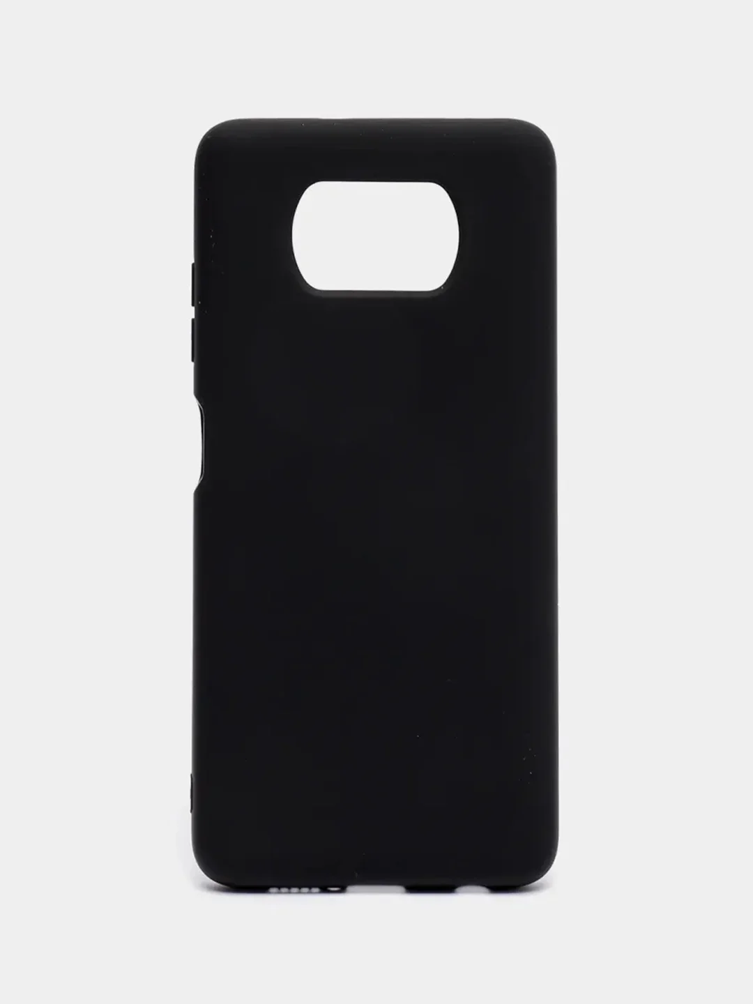 Черный чехол Xiaomi Poco X3 NFC, Poco X3 Pro, Сяоми Поко Х3 НФС, Поко Х3 Про, силиконовый
