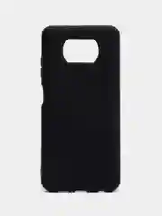 Черный чехол Xiaomi Poco X3 NFC, Poco X3 Pro, Сяоми Поко Х3 НФС, Поко Х3 Про, силиконовый