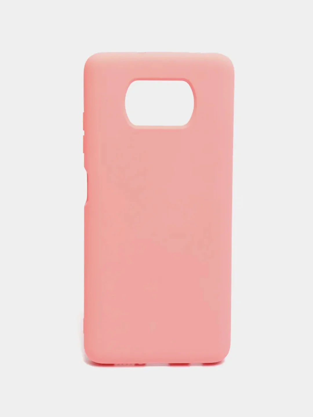 Розовый чехол Xiaomi Poco X3 NFC, Poco X3 Pro, Сяоми Поко Х3 НФС, Поко Х3 Про, силиконовый