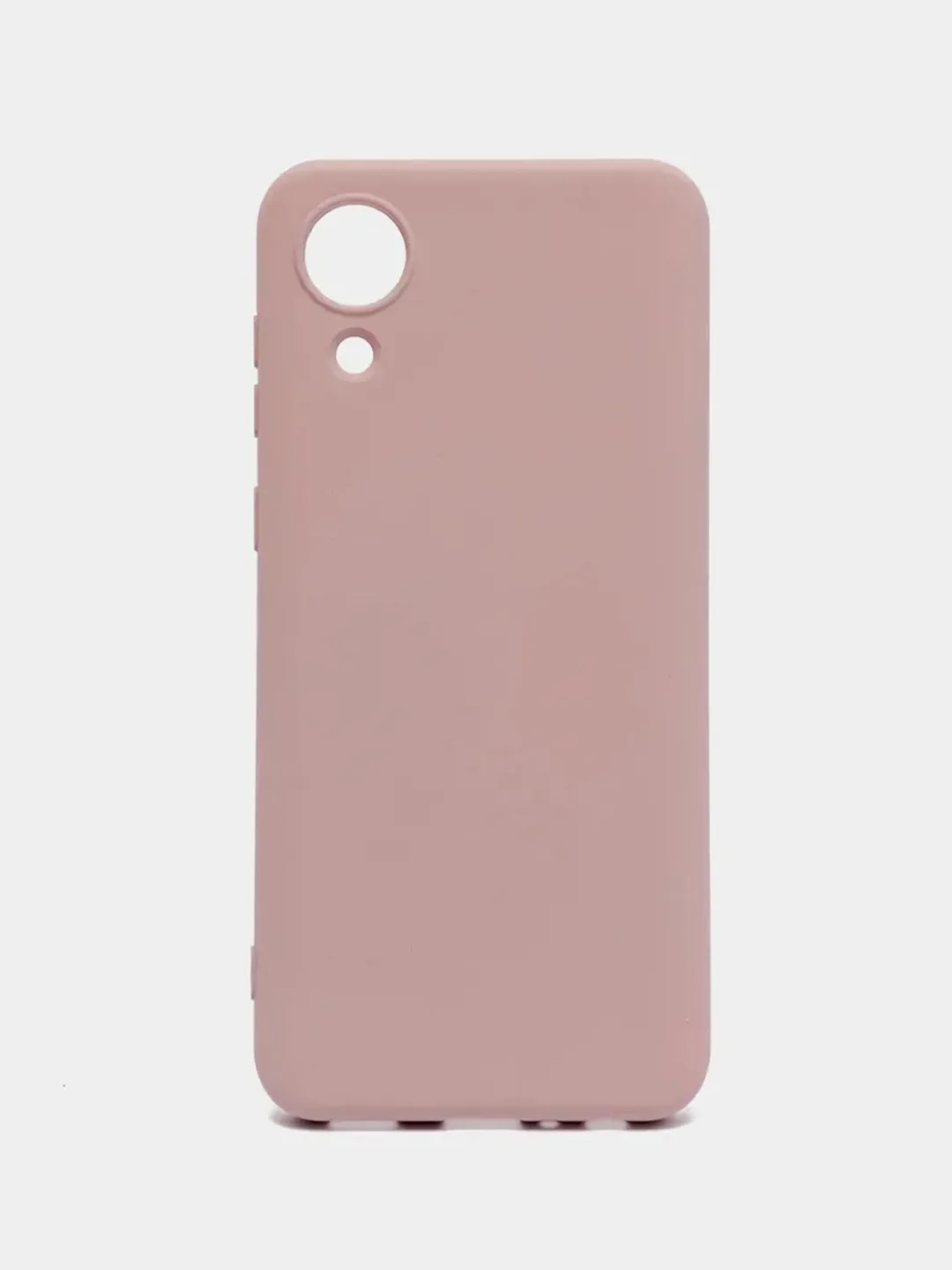 Бежевый меланж чехол Samsung Galaxy A03 Core, Самсунг Галакси А03 Кор силиконовый Silicone Cover