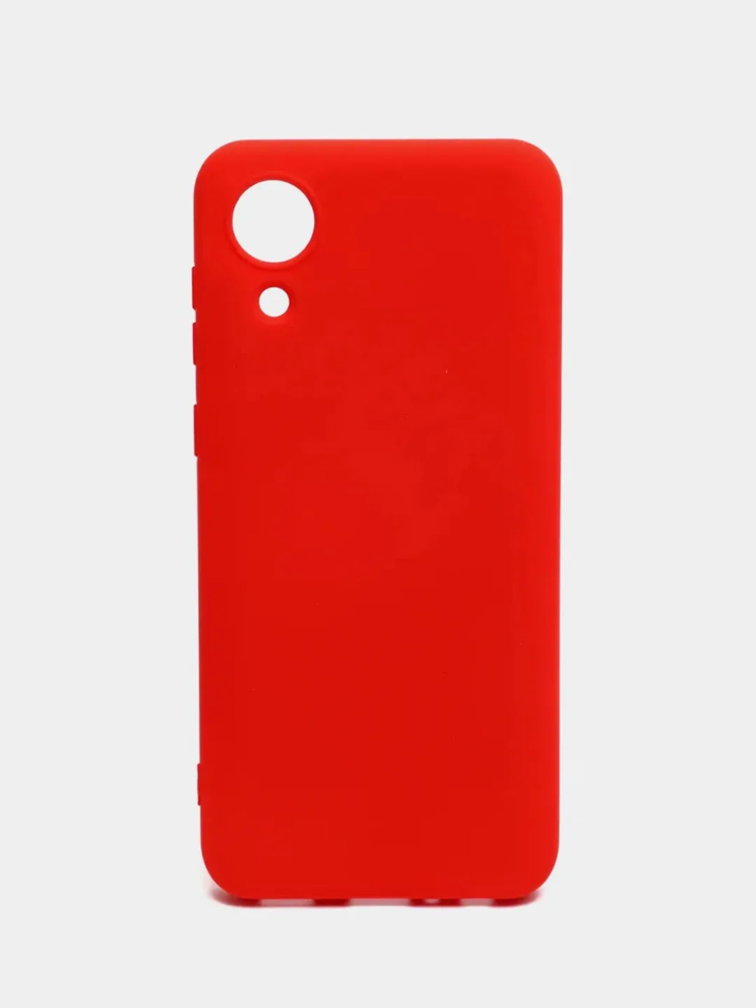 Красный чехол Samsung Galaxy A03 Core, Самсунг Галакси А03 Кор силиконовый Silicone Cover