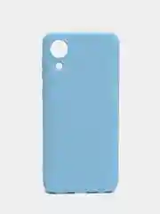 Небесно-голубой чехол Samsung Galaxy A03 Core, Самсунг Галакси А03 Кор силиконовый Silicone Cover