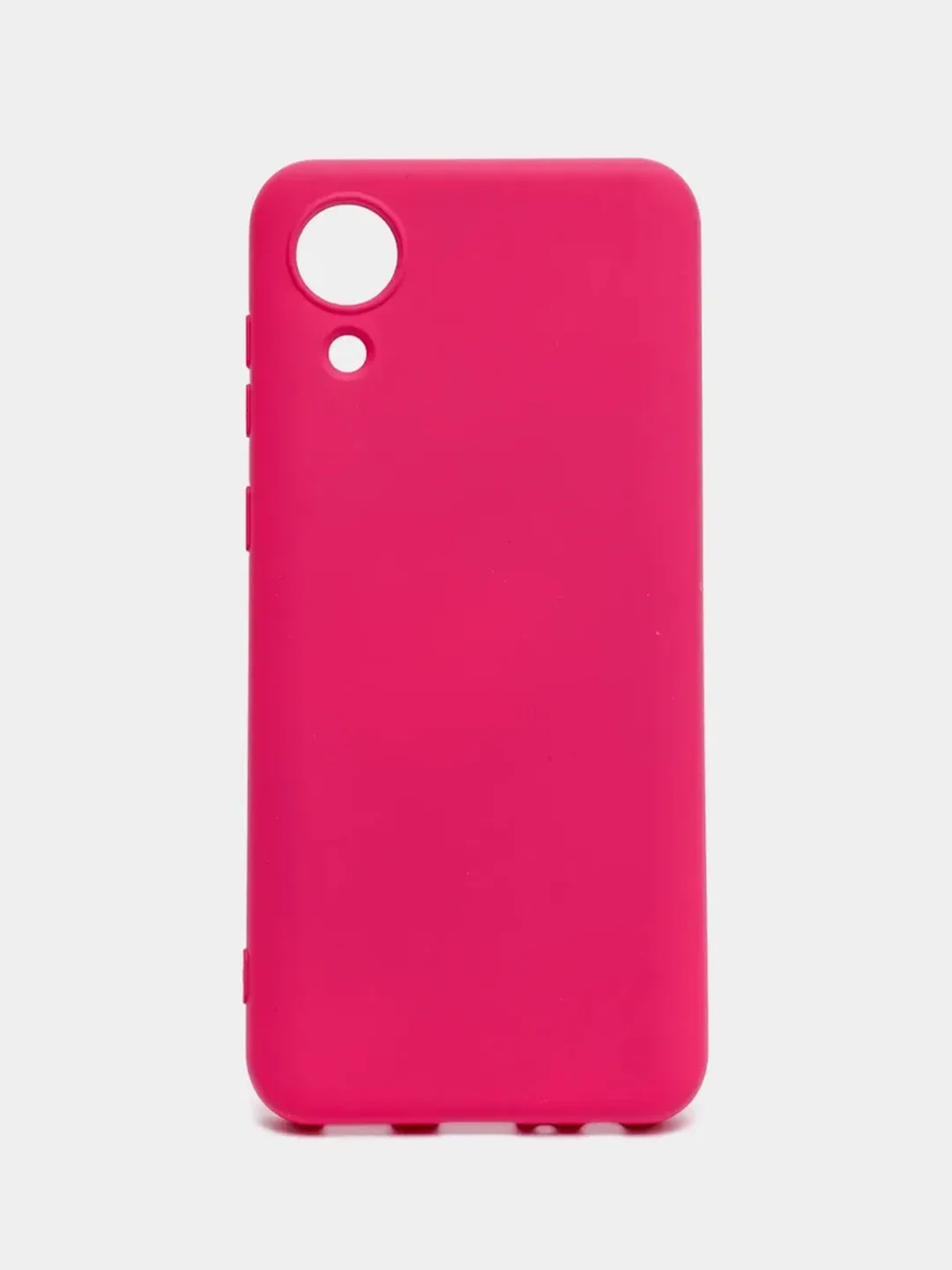 Вишнёвый чехол Samsung Galaxy A03 Core, Самсунг Галакси А03 Кор силиконовый Silicone Cover