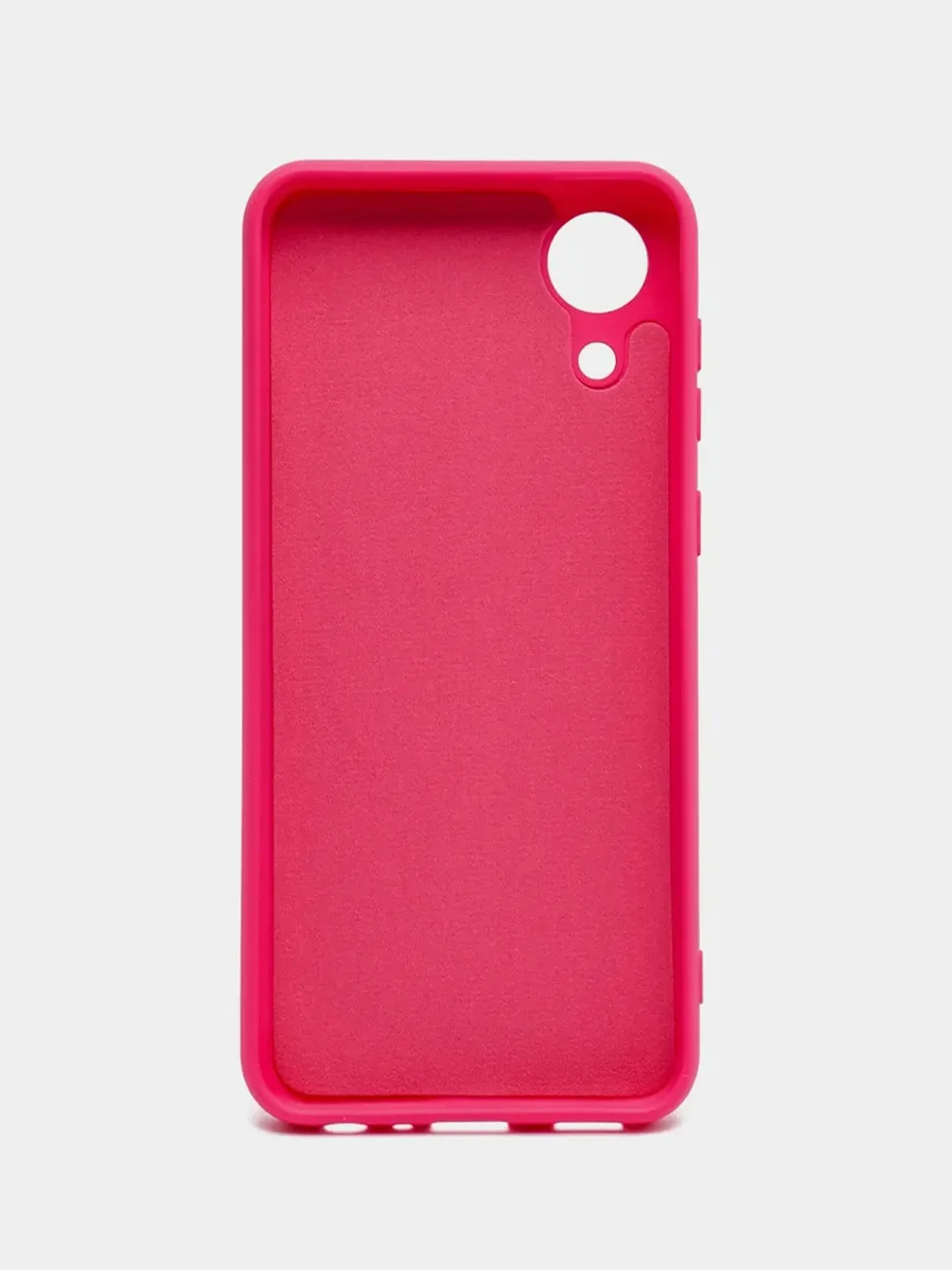 Вишнёвый чехол Samsung Galaxy A03 Core, Самсунг Галакси А03 Кор силиконовый Silicone Cover