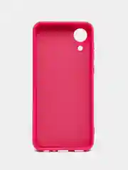 Вишнёвый чехол Samsung Galaxy A03 Core, Самсунг Галакси А03 Кор силиконовый Silicone Cover