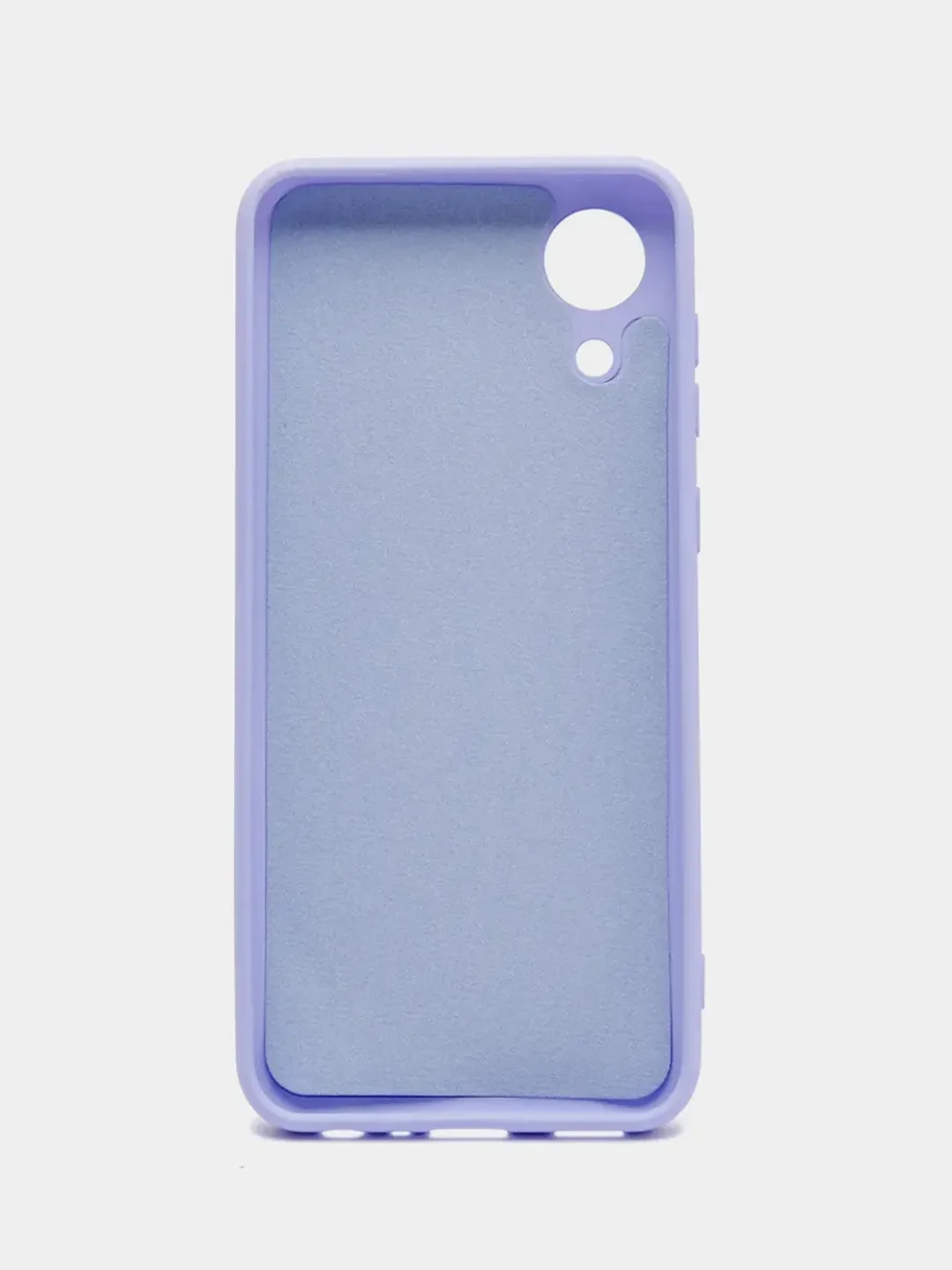 Лавандовый чехол Samsung Galaxy A03 Core, Самсунг Галакси А03 Кор силиконовый Silicone Cover