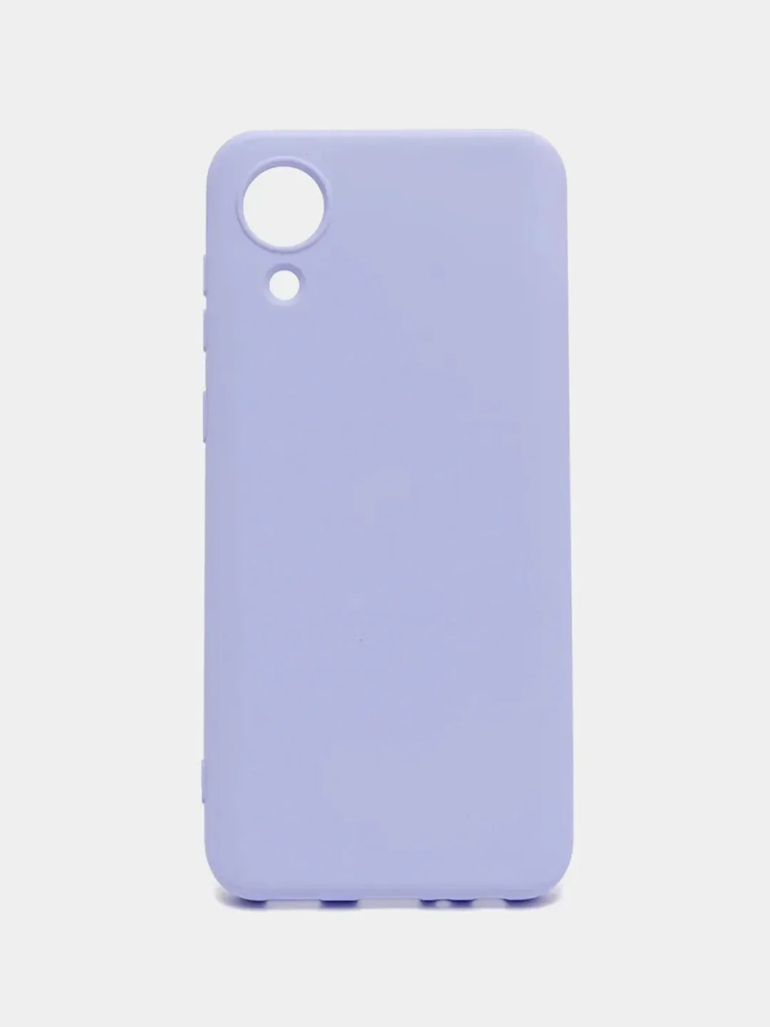 Лавандовый чехол Samsung Galaxy A03 Core, Самсунг Галакси А03 Кор силиконовый Silicone Cover