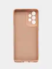 Бежевый чехол Samsung Galaxy A73 5G, с бархатной подкладкой