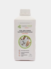 Жидкое средство для стирки Clean Home,для текстиля и аксессуаров для домашних питомцев,1л