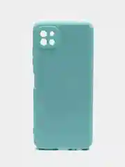 Бирюзовый чехол Samsung Galaxy A22s 5G / A22 5G, с бархатной подкладкой