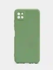 Оливковый чехол Samsung Galaxy A22s 5G / A22 5G, с бархатной подкладкой
