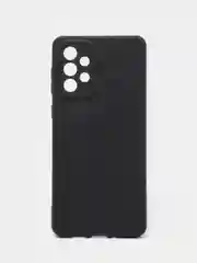 Черный чехол Samsung Galaxy A73, Самсунг Галакси А73 5G, черный, силиконовый