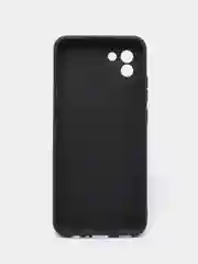 Черный чехол Samsung Galaxy A03, Самсунг Галакси А03 черный, силиконовый