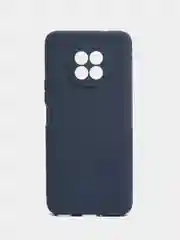 Темно-синий чехол для Honor X20, Honor 50 Lite, без выреза для вспышки, силиконовый, цветной, матовый