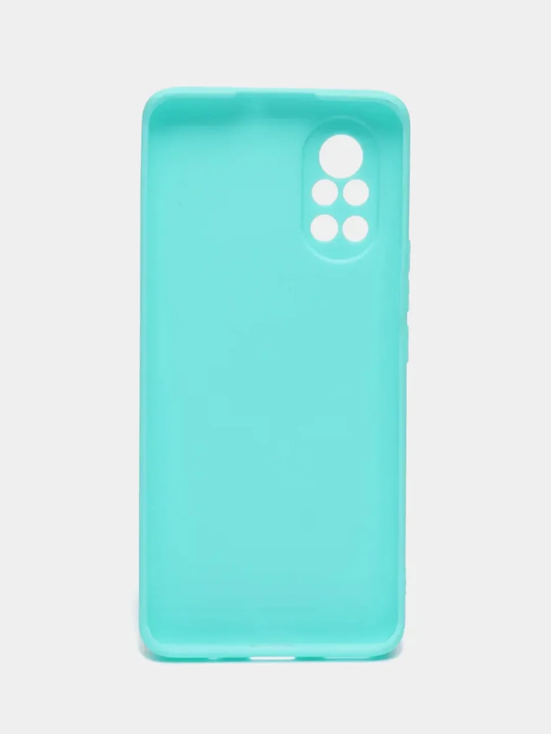 Бирюзовый чехол Huawei Nova 8, Хуавей Нова 8 силиконовый, матовый