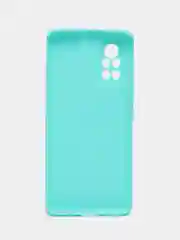 Бирюзовый чехол Huawei Nova 8, Хуавей Нова 8 силиконовый, матовый