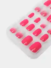 Розовый детские накладные ногти
